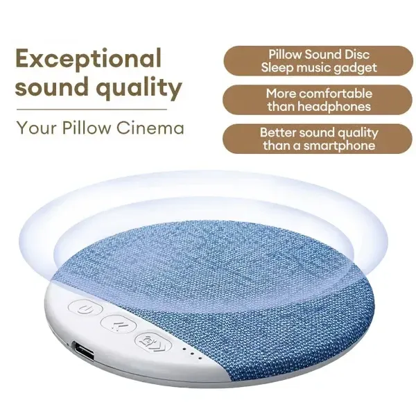S1 Ultra-Thin Bluetooth Pillow Speaker